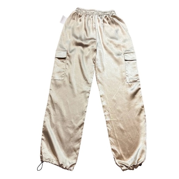 Superdown Rita satin cargo pants sz XS - Picture 5 of 8